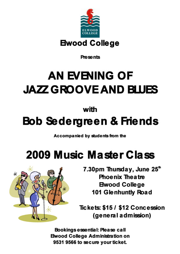 Elwood Jazz Poster
