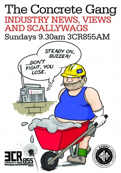 CFMEU Concrete Gang Logo