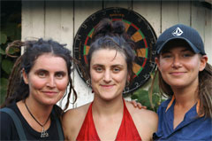 Radioactive presenters Madeline Hudson, Mia Pepper and Neylan Aykut