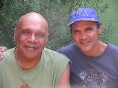 Archie Roach and Robbie Thorpe