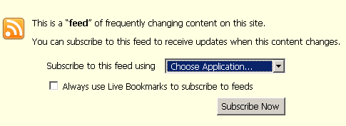 Select "Choose Application" to load your podcasting software