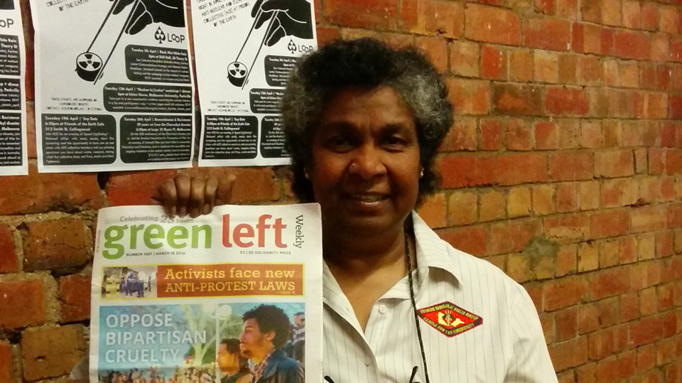 Lalitha Chelliah says "No to corporate media!"