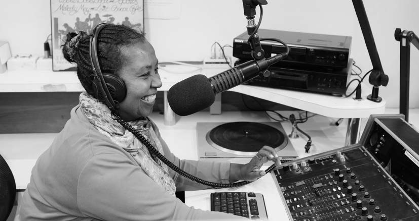 Aziza Hussein Nile Show presenter 3CR Radio