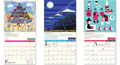 2010 Calendar Pages