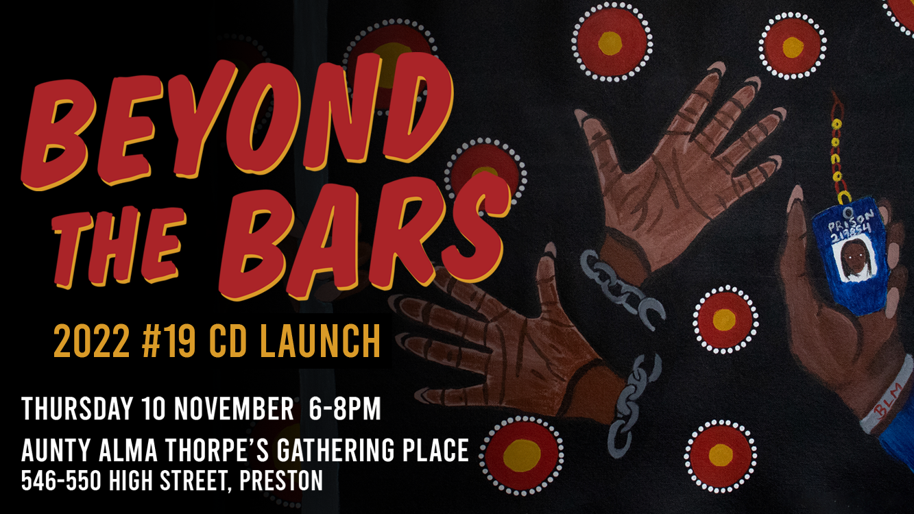 Beyond the Bars CD Launch 10 November 6-8pm