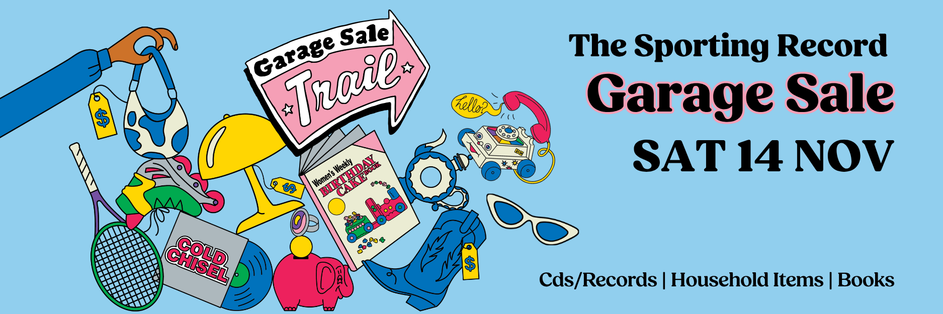 Garage Sale Saturday 14 November
