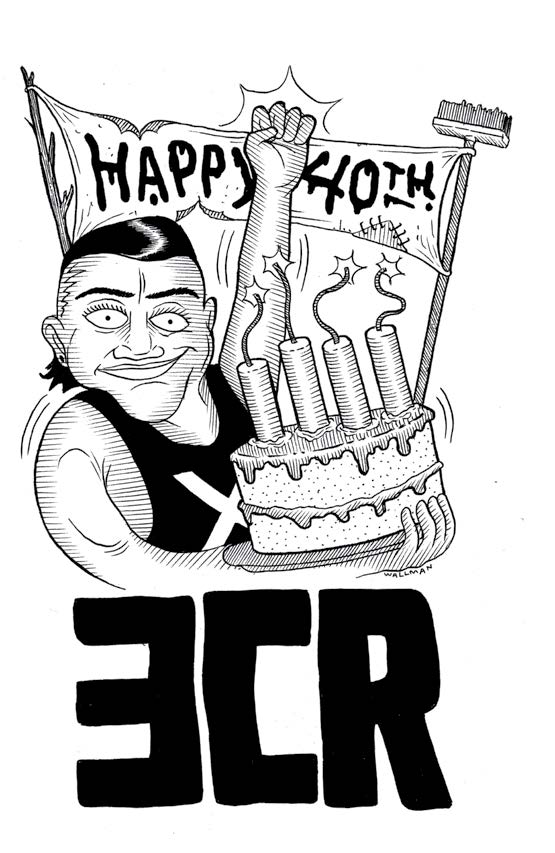 Happy Birthday 3CR  Cake by Sam Wallman 