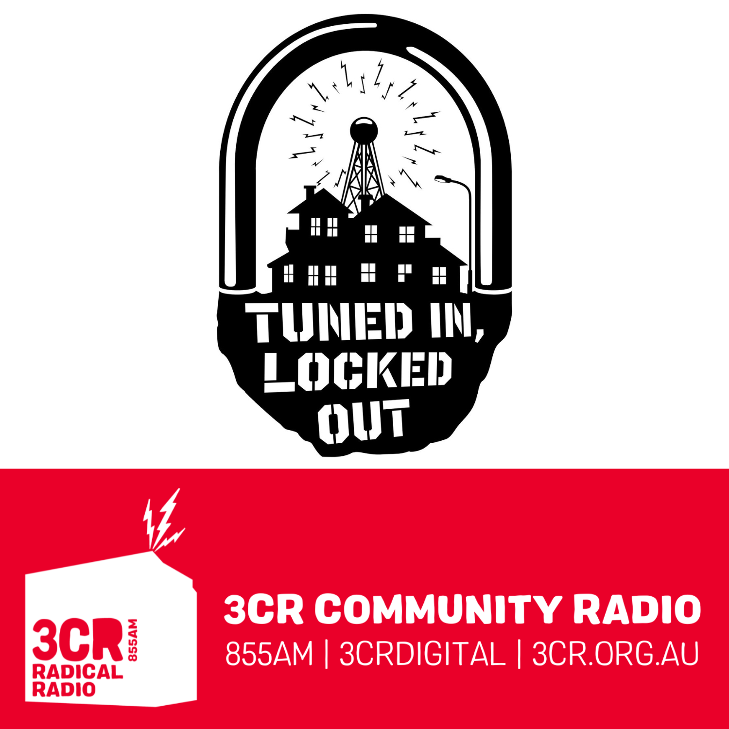Tuned In, Locked Out podcast artwork