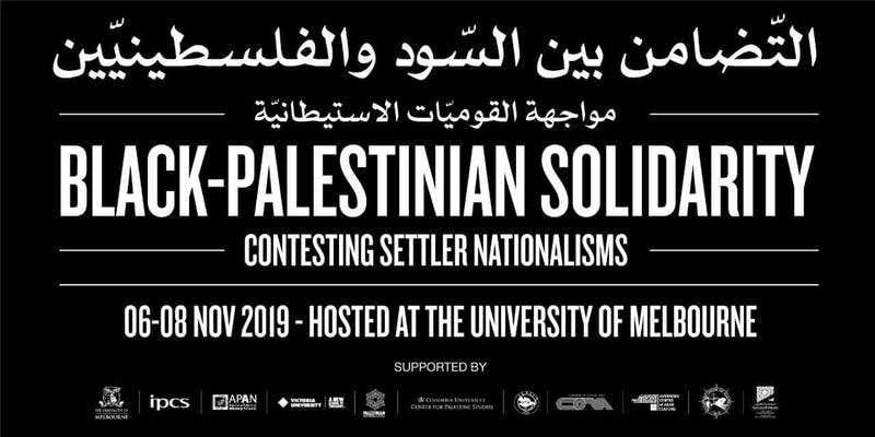 Black-Palestinian Solidarity Conference/ University of Melbourne