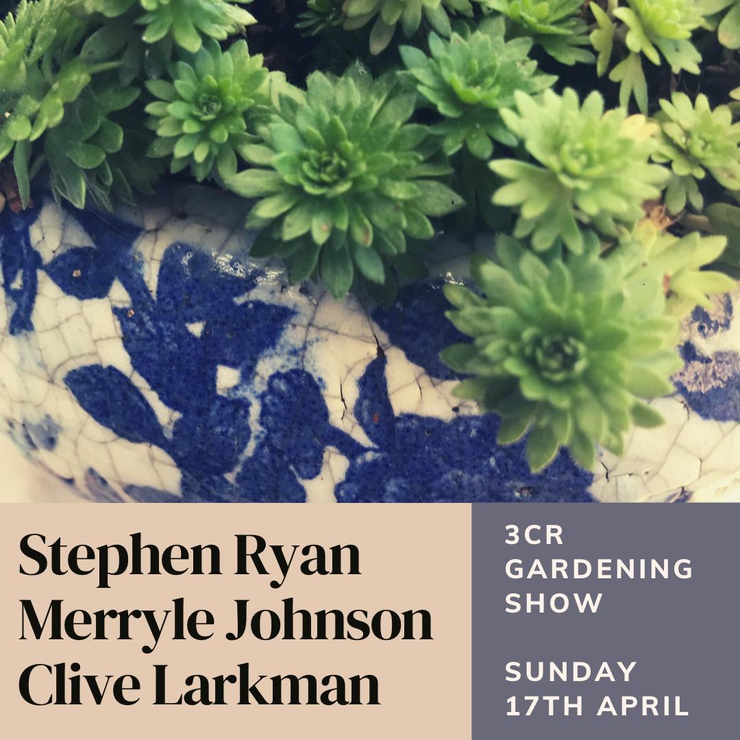 3CR Gardening Show - Stephen Ryan, Merryle Johnson, and Clive Larkman