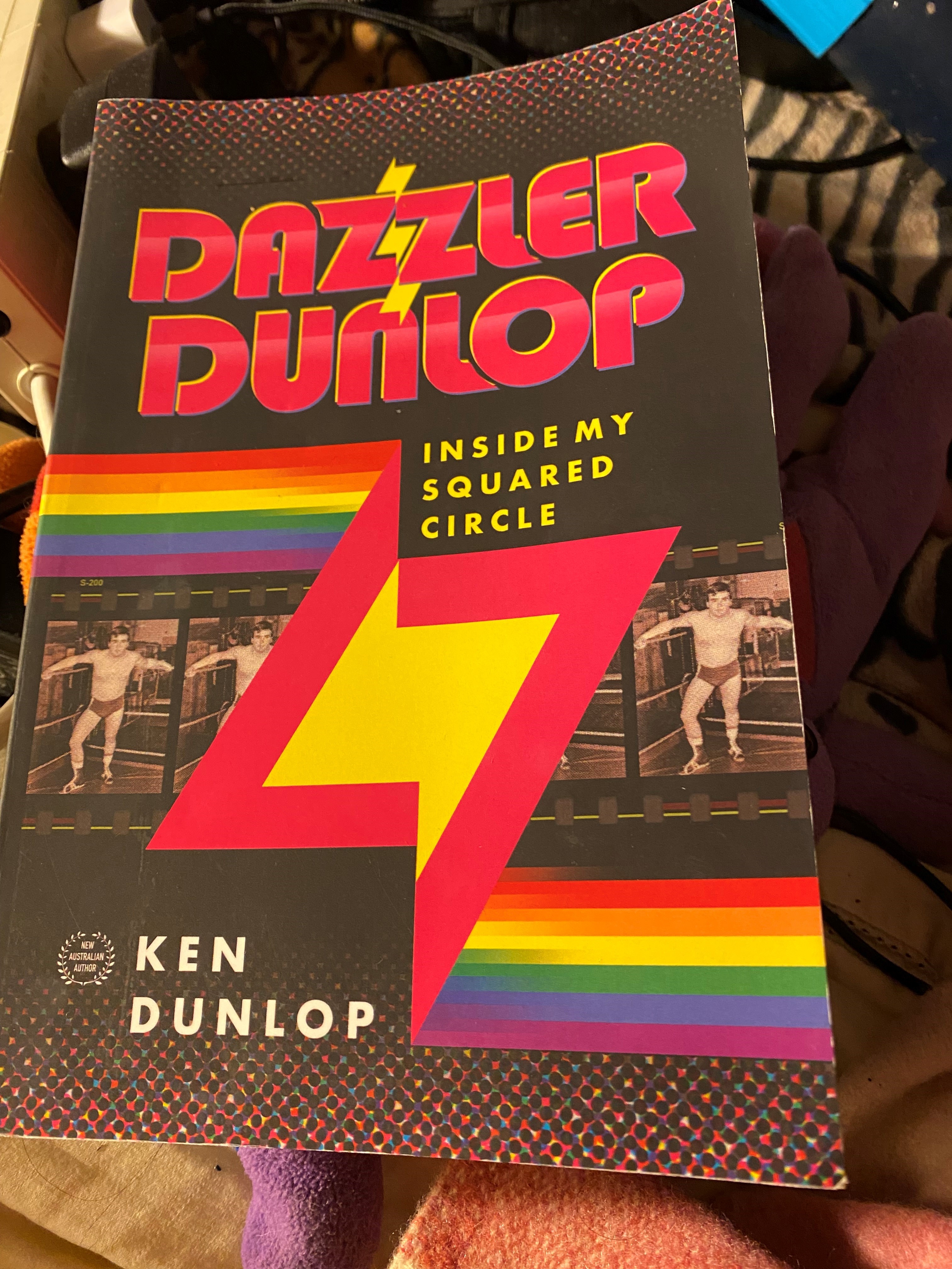 Cover of Book by Ken Dazzler Dunlop Inside my Squared Circle