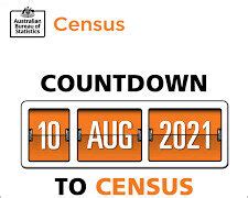 countdown 10 Aug 2021 to Census