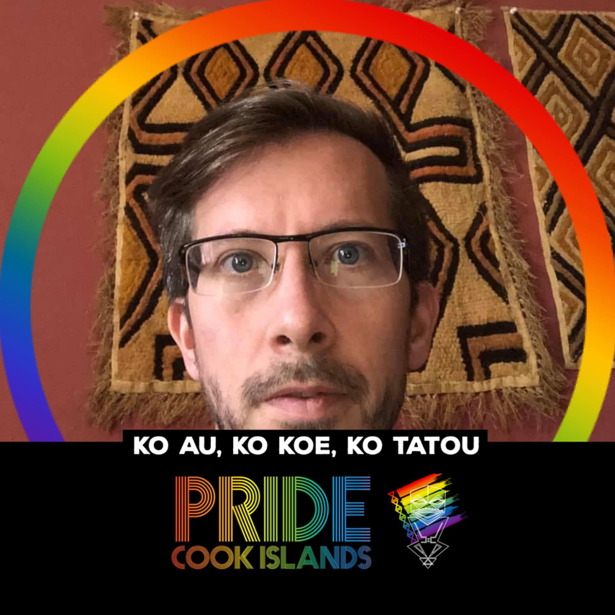 A. James Baker headshot; person with glasses and facial hair