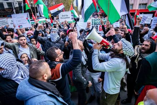 Free Palestine Melbourne Rally