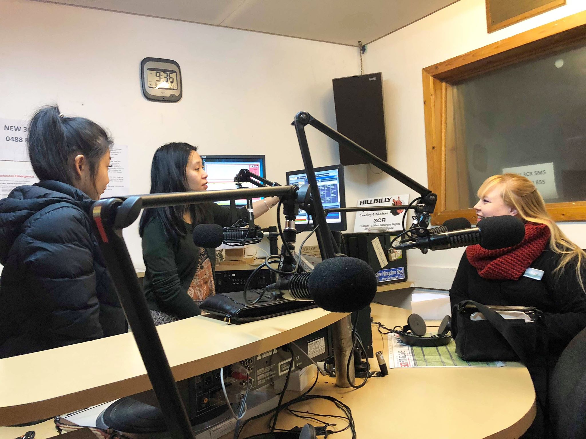 Celine Yap and Sherrine Clark