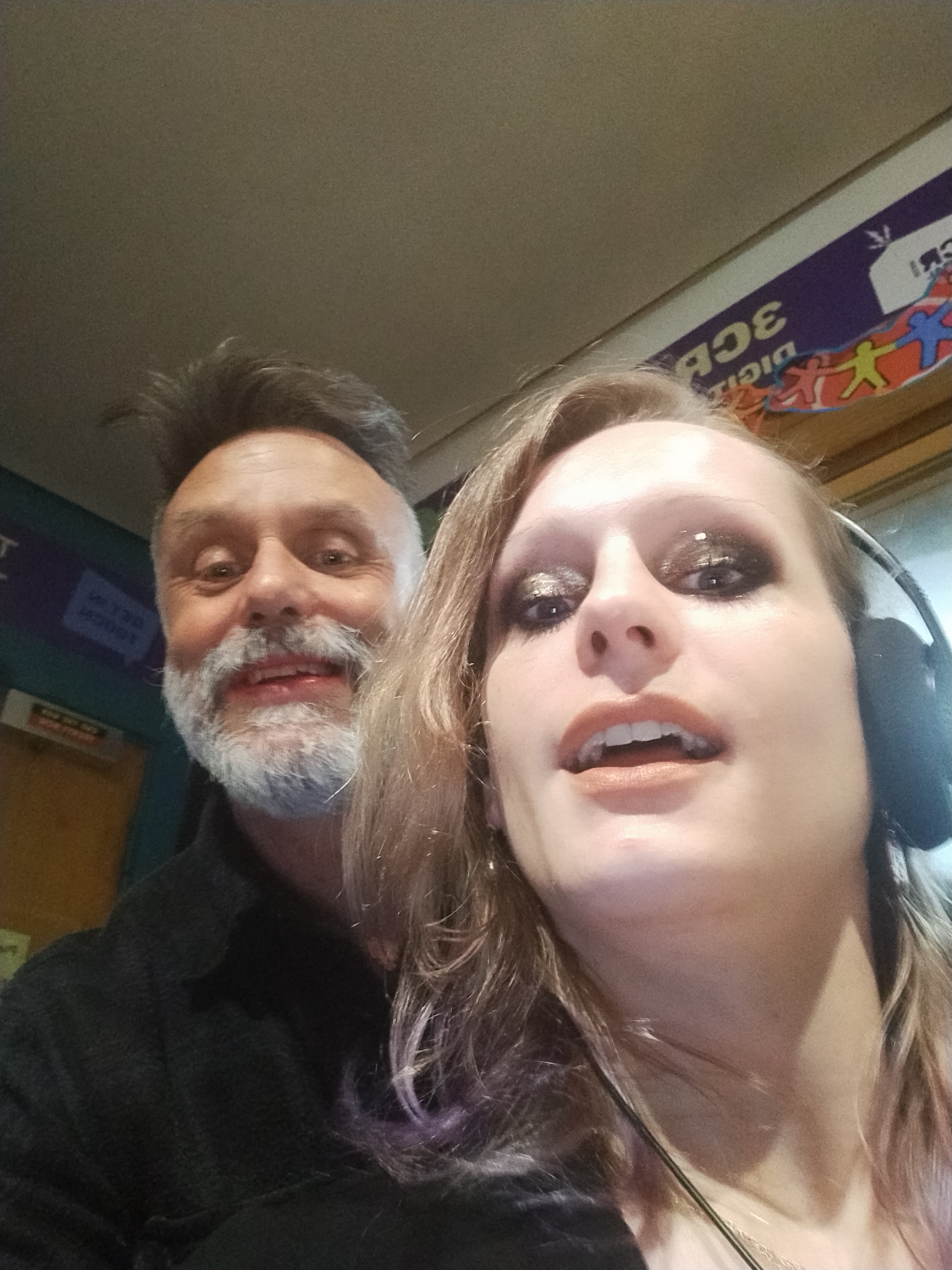 In Ya Face Radiothon show with Thea Riley and James McKenzie 