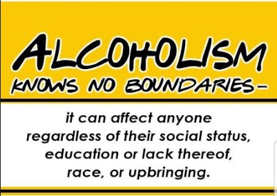 Alcoholism knows no boundaries but AA can help