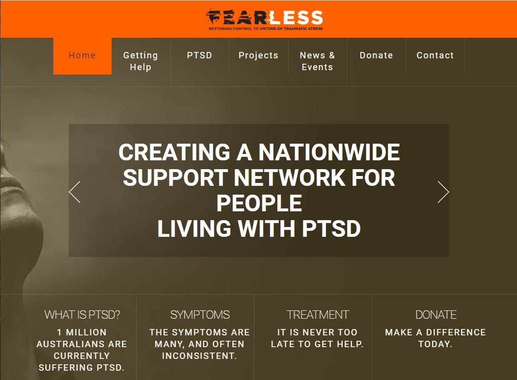 FearLess - Helping people with PTSD