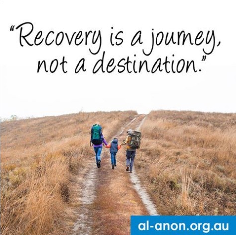 Recovery is a journey, not a destination.