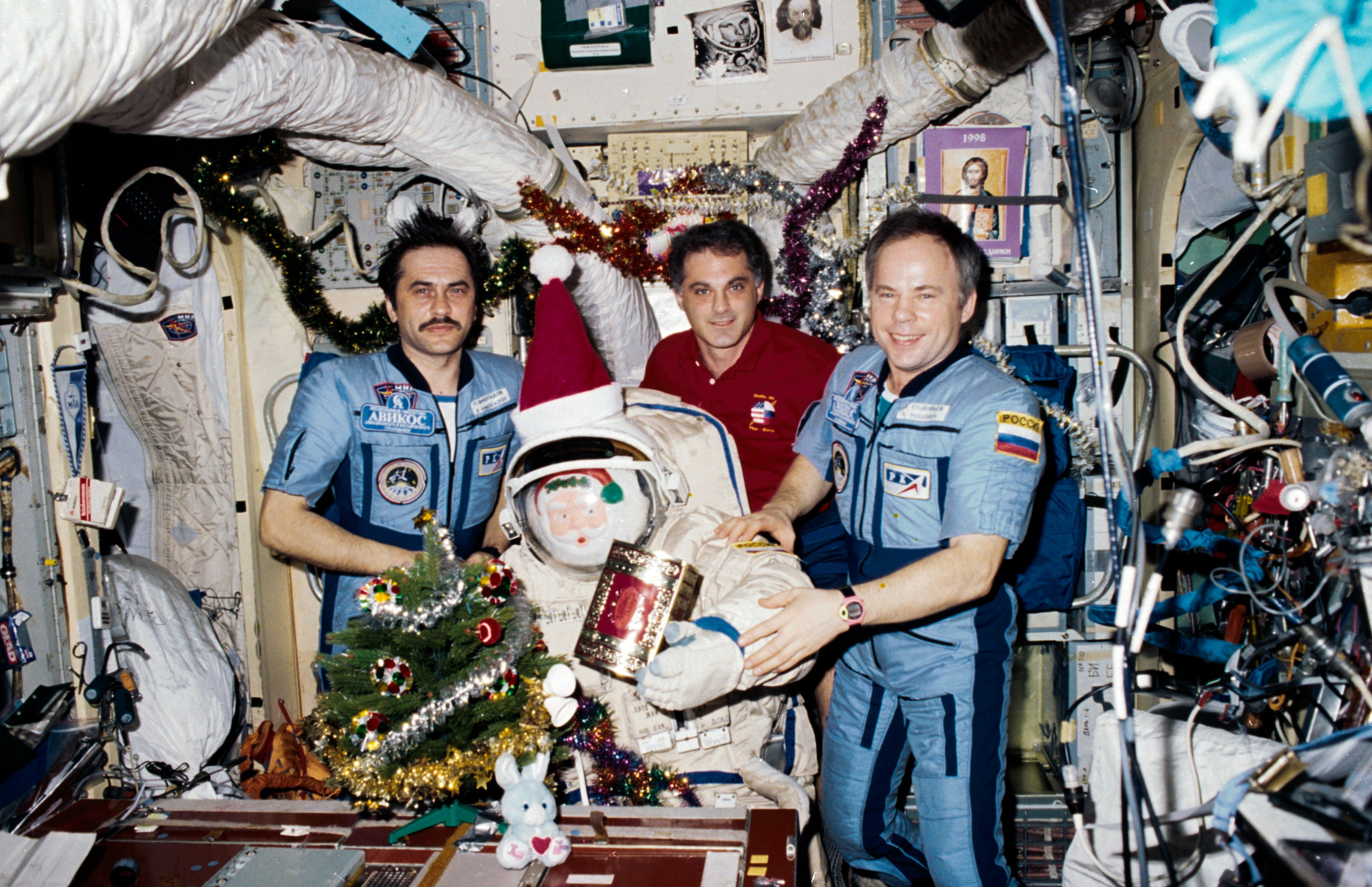 Christmas in space might be more common in the future than in 1987