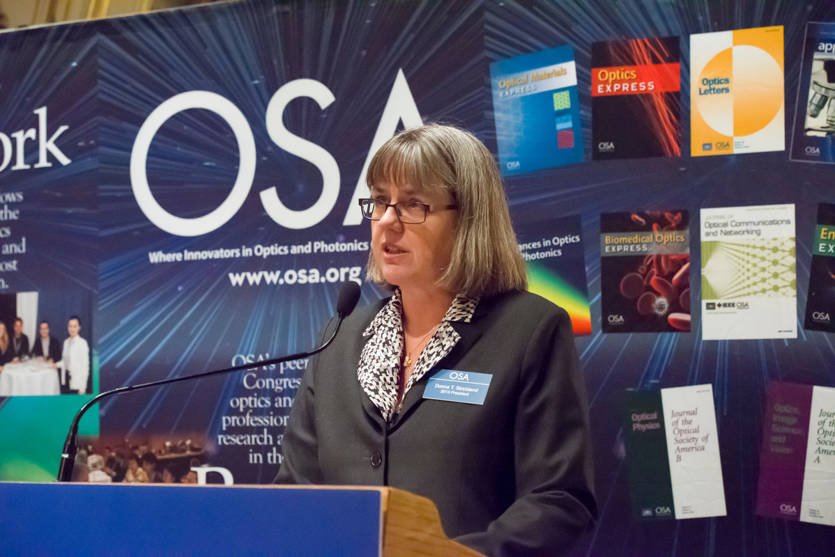 Donna Strickland winner of 2018 Nobel prize for Physics
