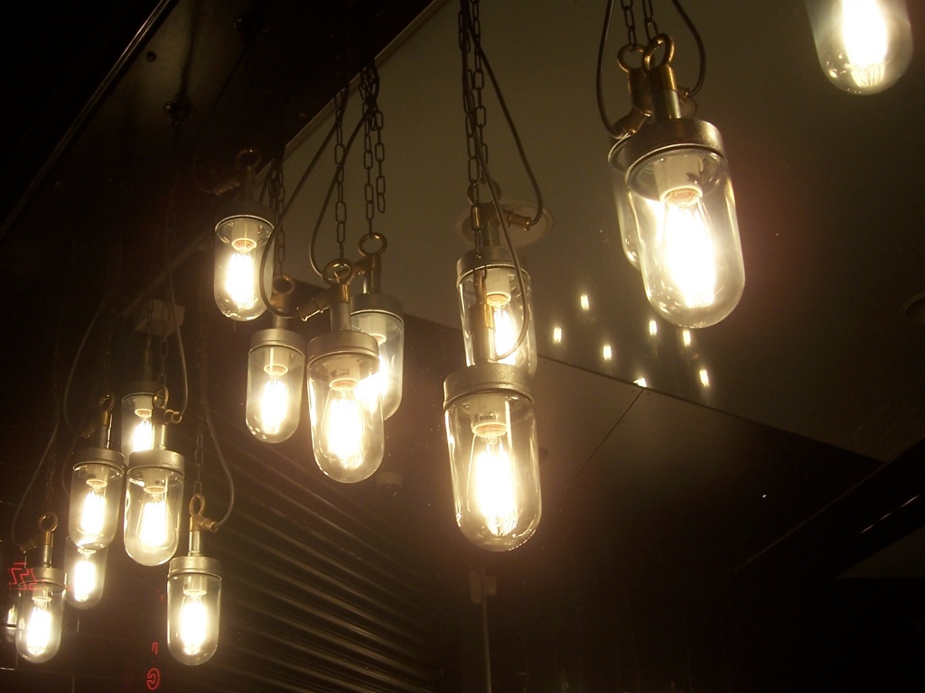 Edison style bulbs are fashionable, but old fashioned