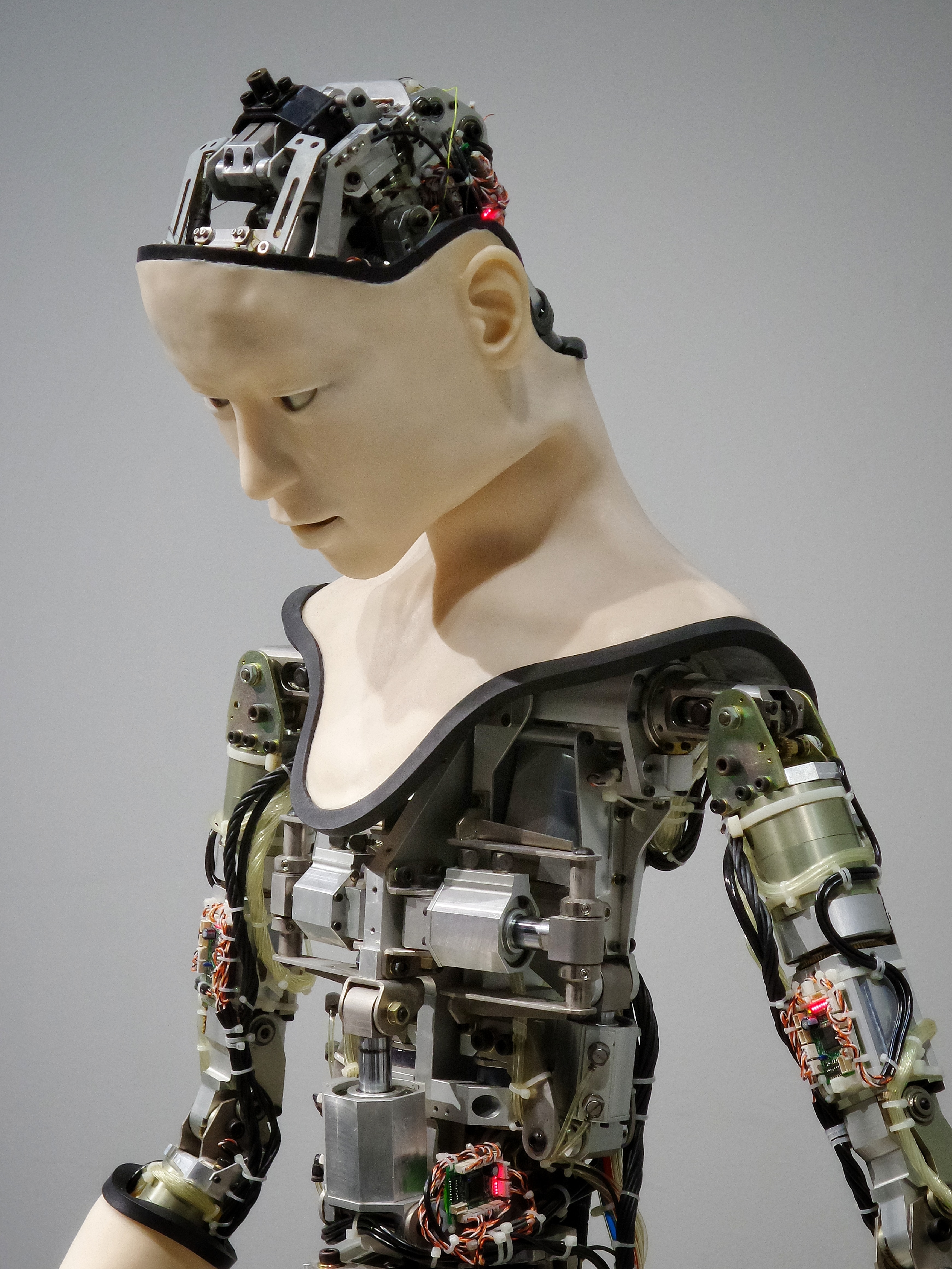 Human faced robot