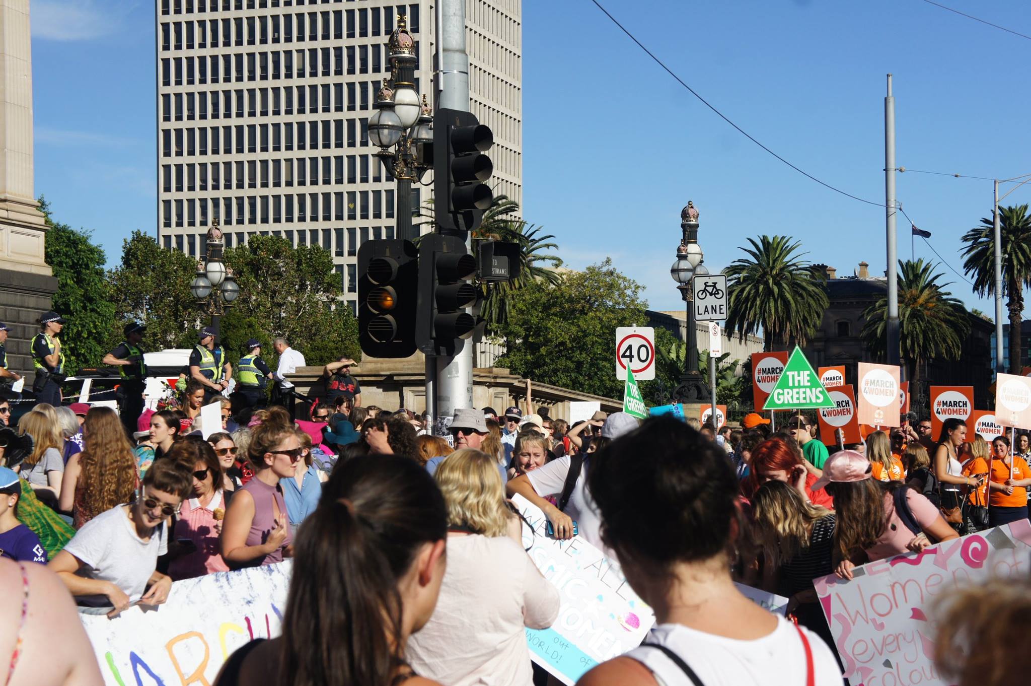 Cuts to penalty rates were a significant issue at the recent International Womens Day March