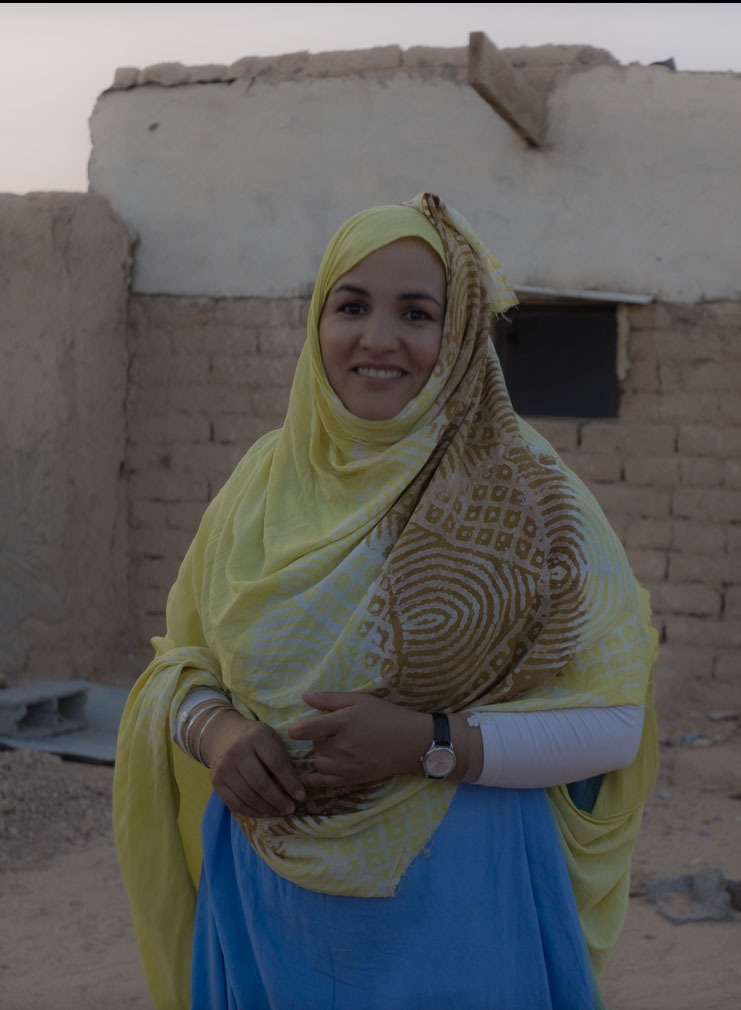 Najla Mohamed-Lamin Sahrawi human rights activist and teacher