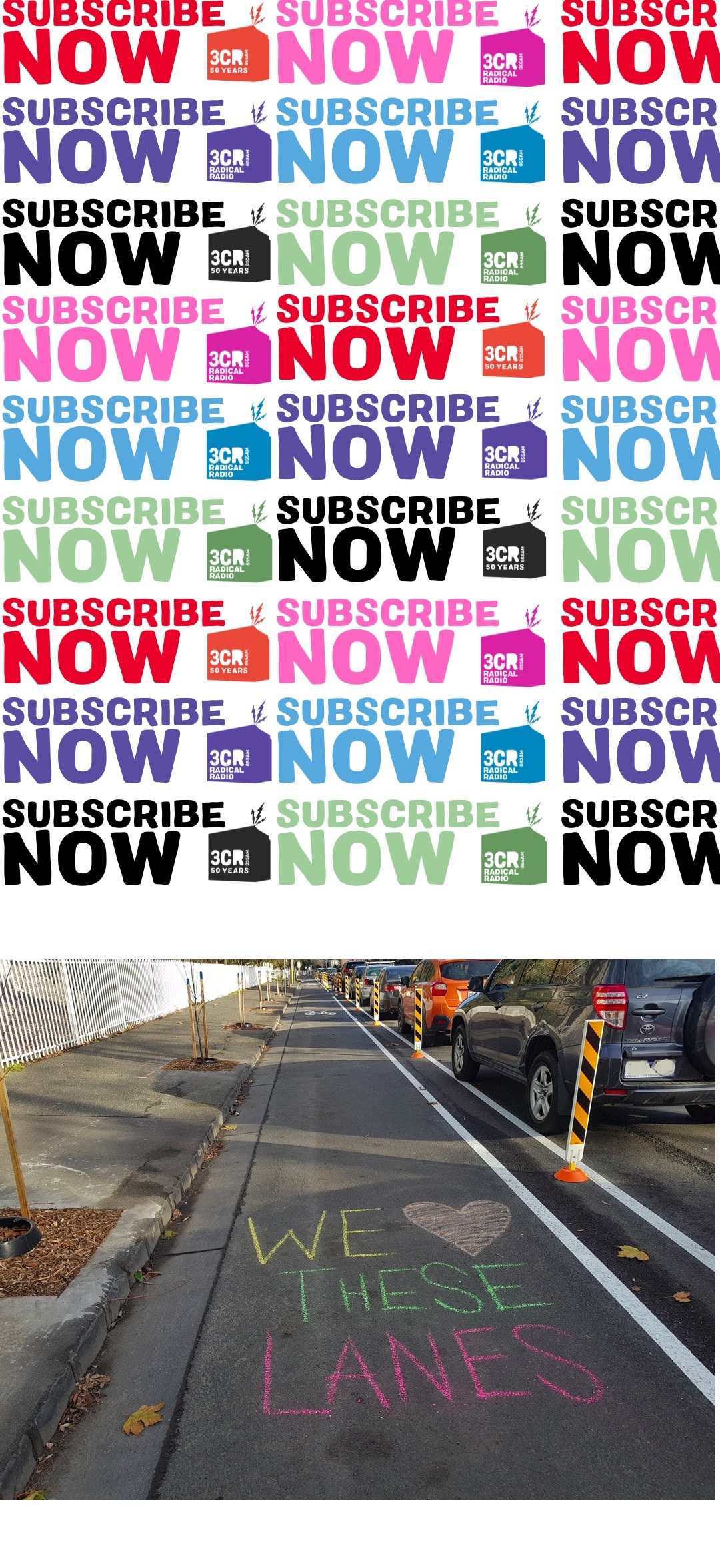 3CR 2026 Subscriber drive + Elizabeth Street protected lanes in Richmond