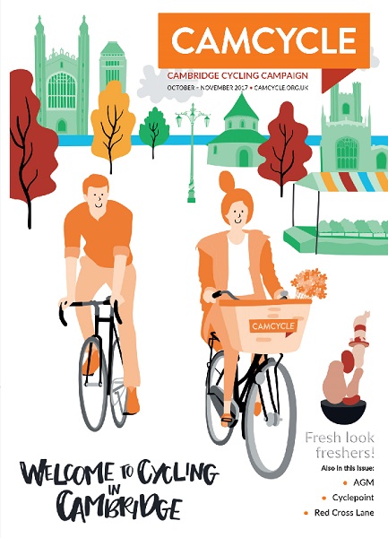 Cambridge Cycling Campaign Newsletter 134 (October - November 2017)