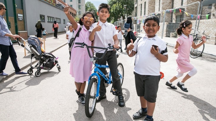 "The Healthy Streets Approach puts people and their health at the centre of decisions about design, management and use of public spaces" Image credit: Sustrans