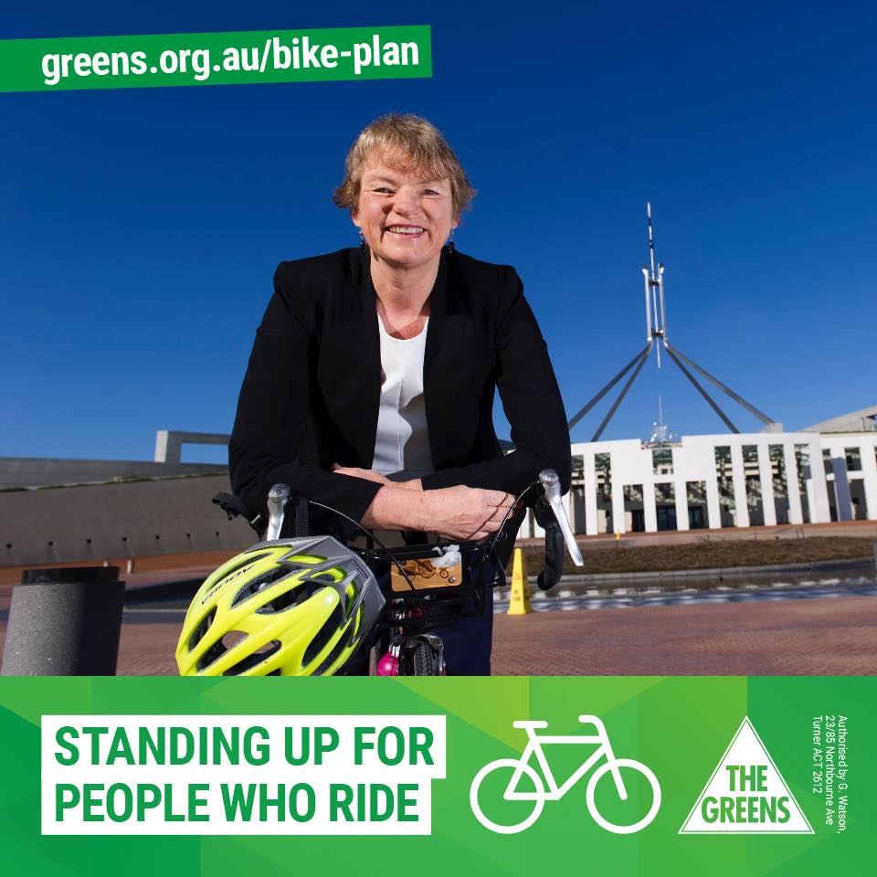 Senator Janet Rice: A federal fund for active transport