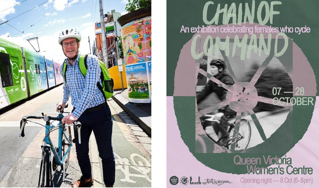 Vale Dr Tim Read + talking about Chain of Command art exhibition with Jay-Dee Pitcaithly. Images supplied.