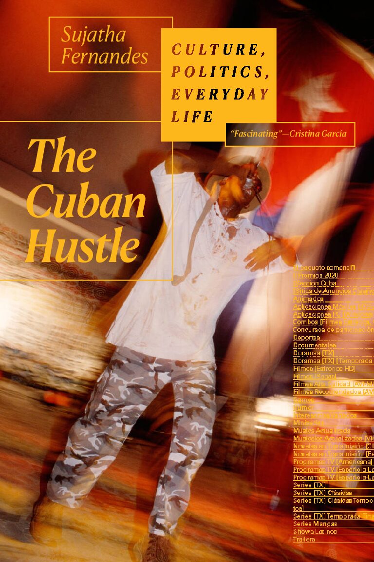 The Cuban Hustle book cover. Image: sujathafernandes.com
