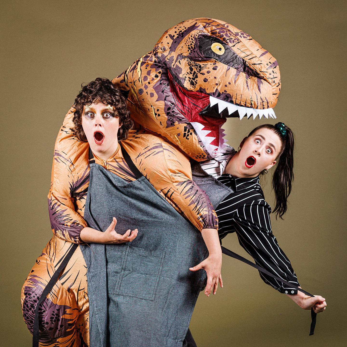 "The World According to Dinosaurs" by Belle Hansen & Amelia Newman. Photo: Darren Gill
