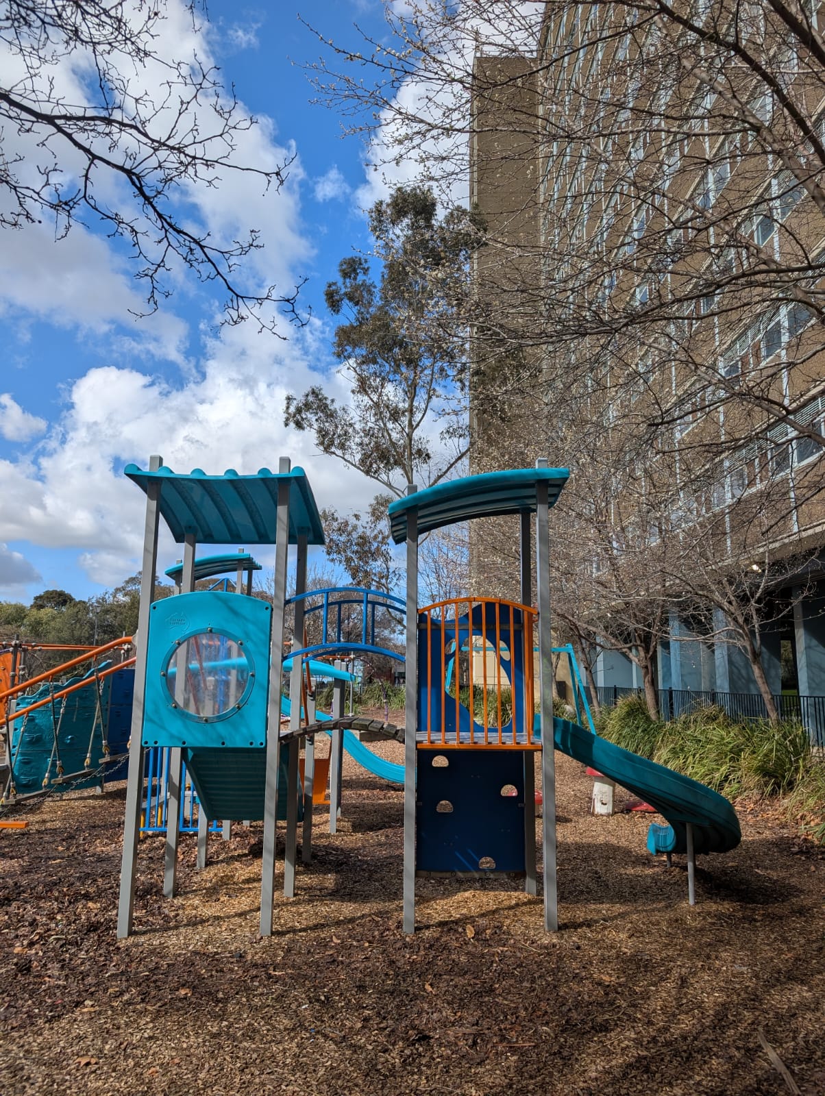 A playground at the Carlton Public Housing Estate, photograph taken by the Shirwa sisters.