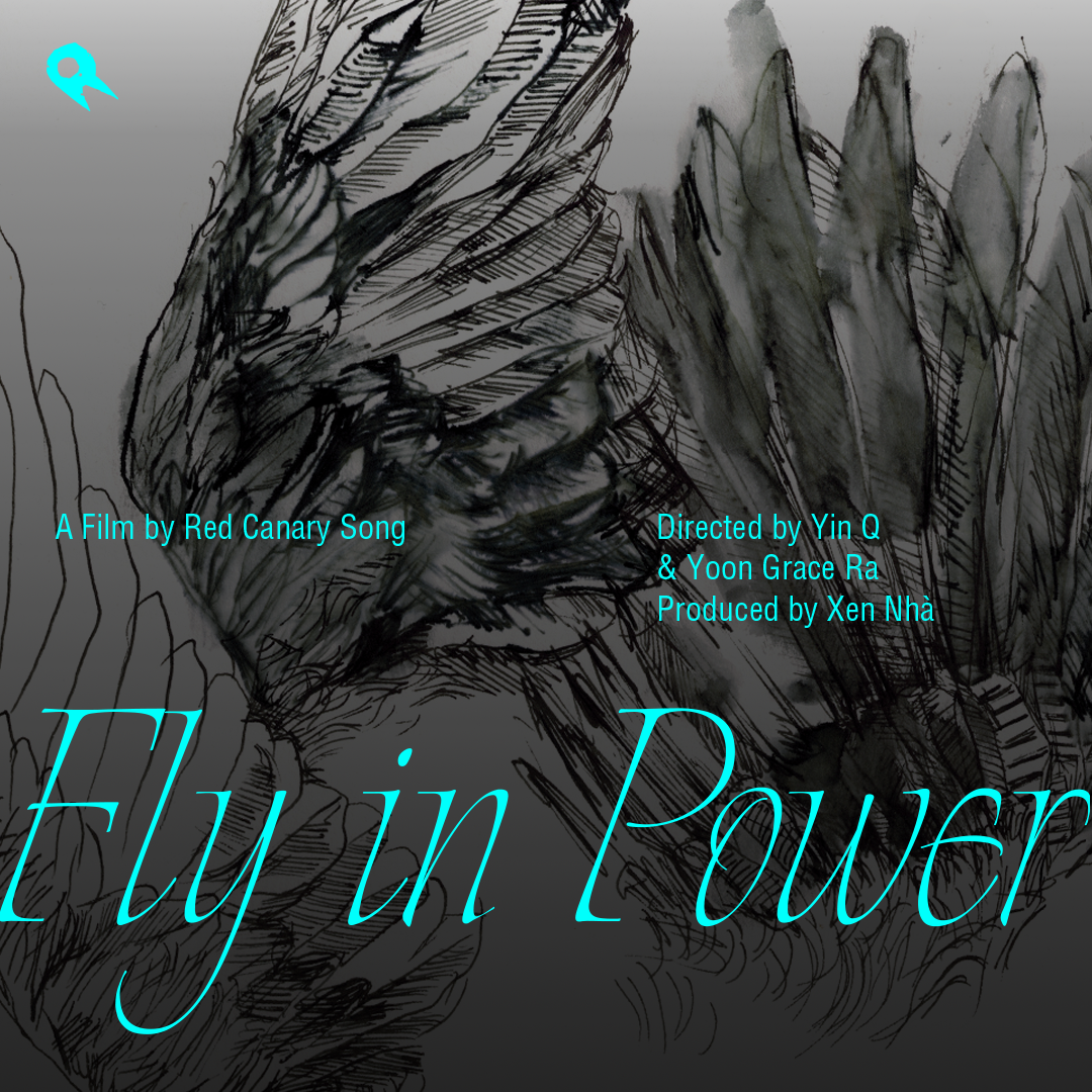 'Fly in Power' digital poster.