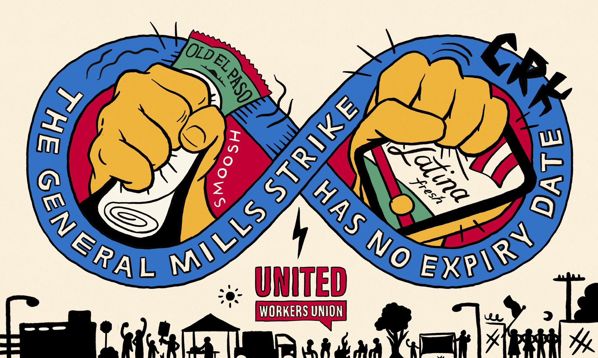 General Mills Strike image by Sam Wallman