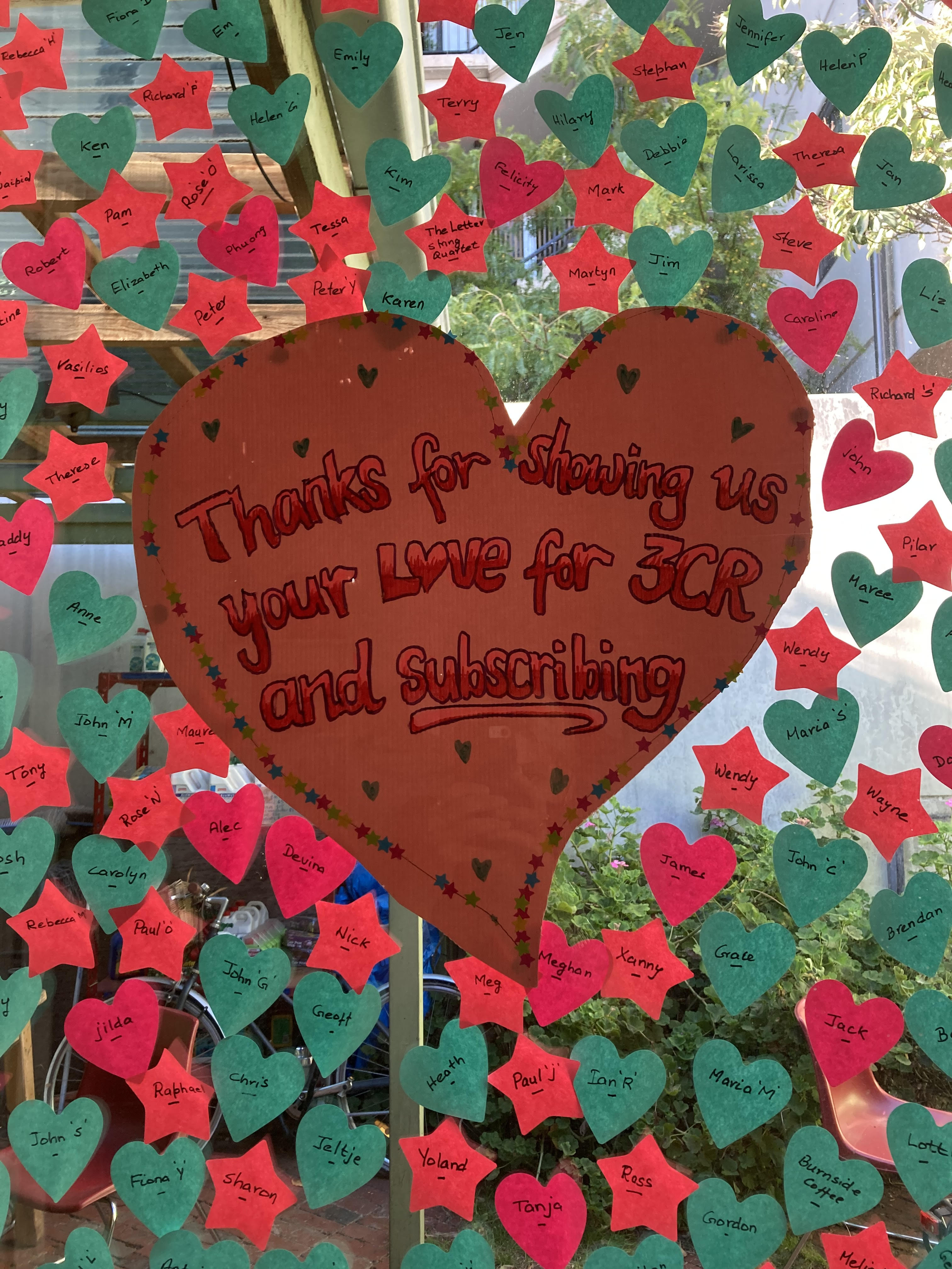 Heart-shaped poster for Subscriber Drive