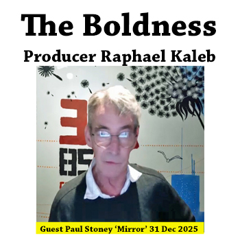 Paul Stoney being interviewed on The Boldness on 3CR 855 AM