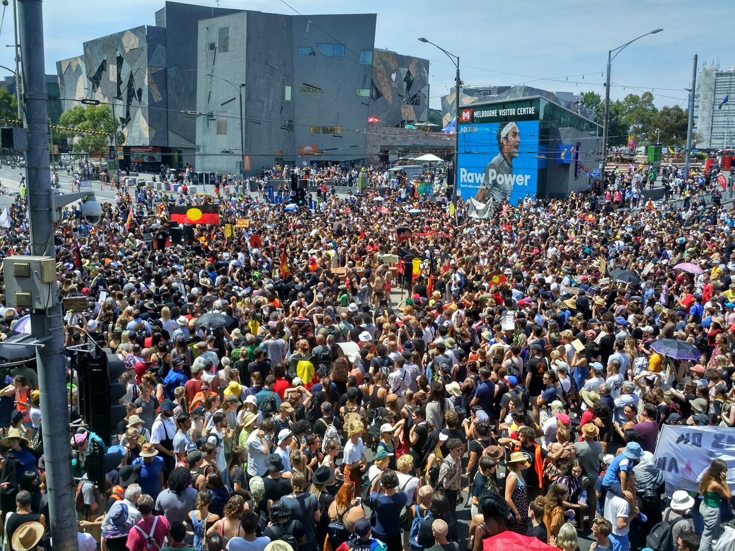 #abolishaustraliaday Melb 2018
