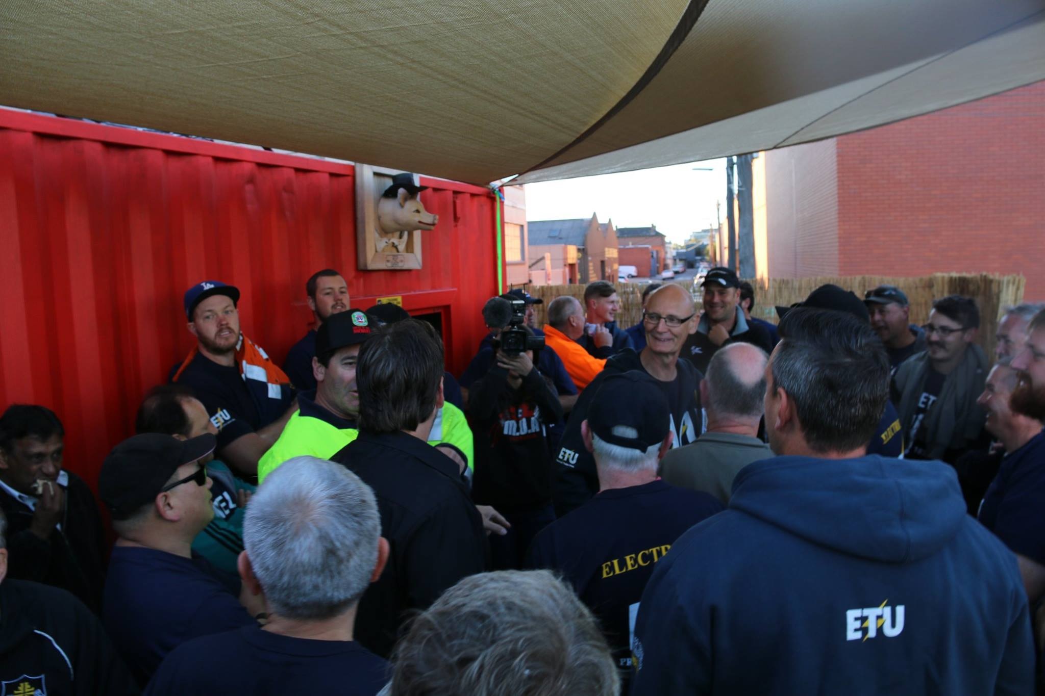 CUB 55 the morning of the guard of honour