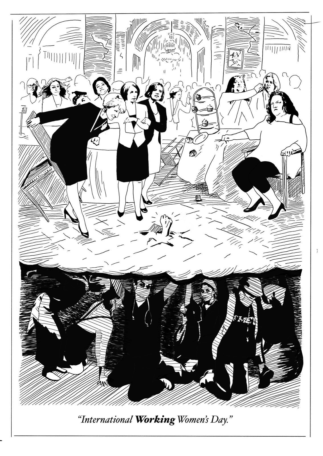 International Women's Day - art by Hollie Moly