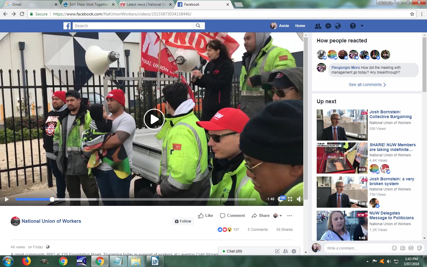 Laverton Cold Store Workers fight for fair pay