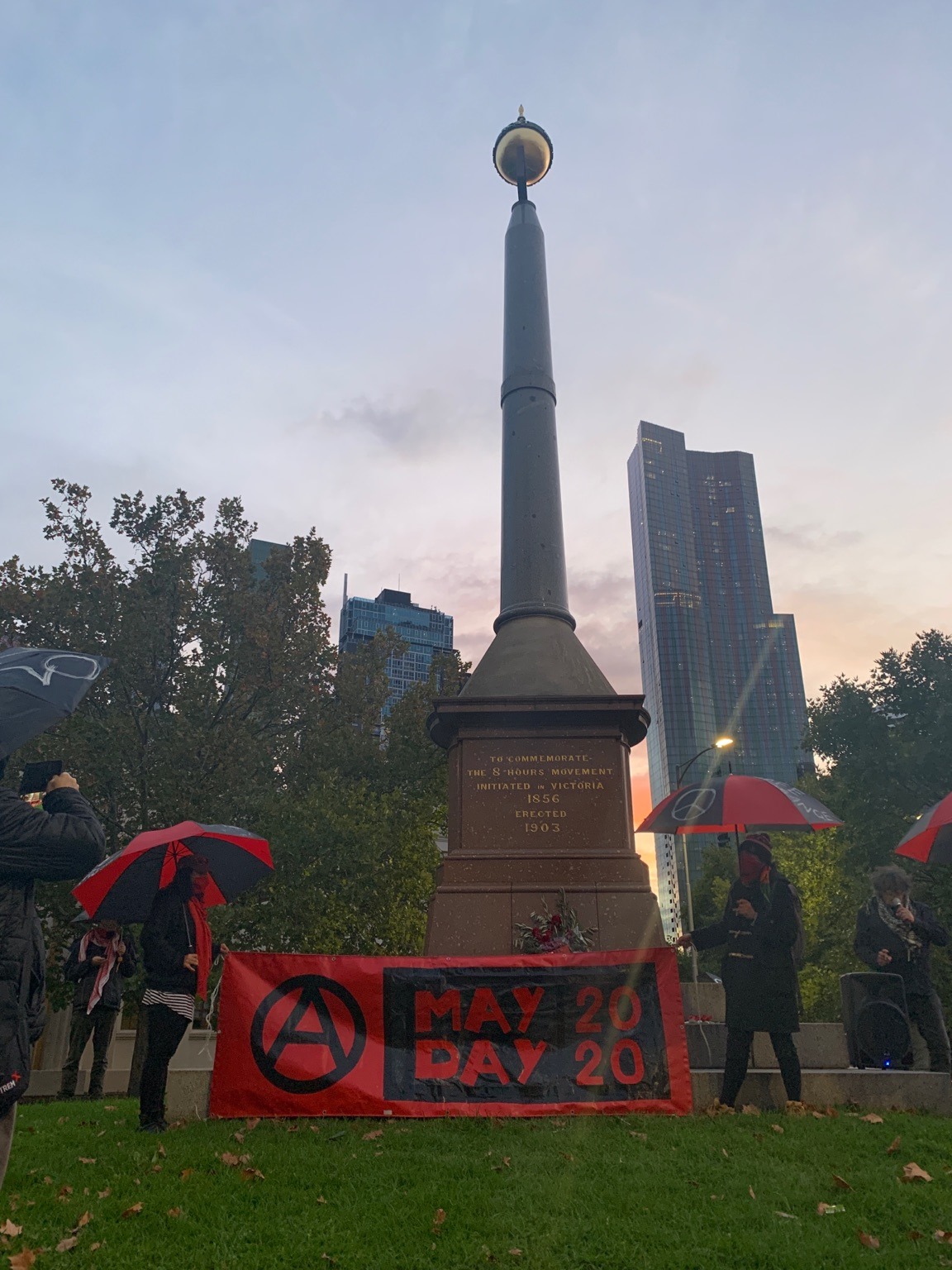 May Day 2020 8 Hour Monument