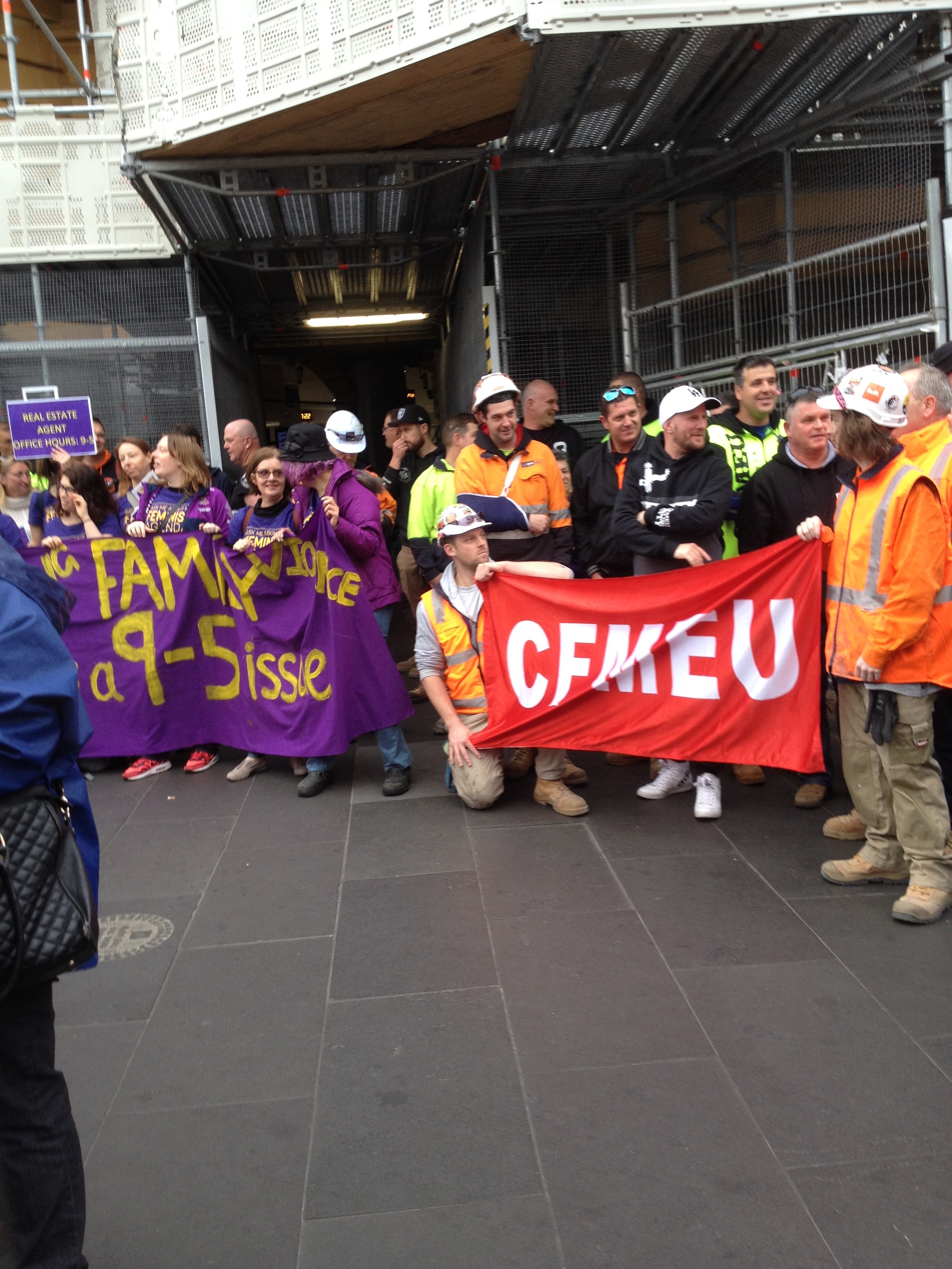 We Won't Wait Demo Melbourne 23-10-2017