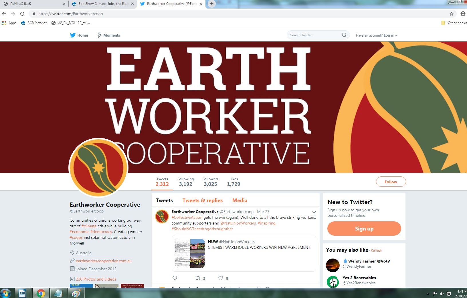 Earth Worker Workers cooperative