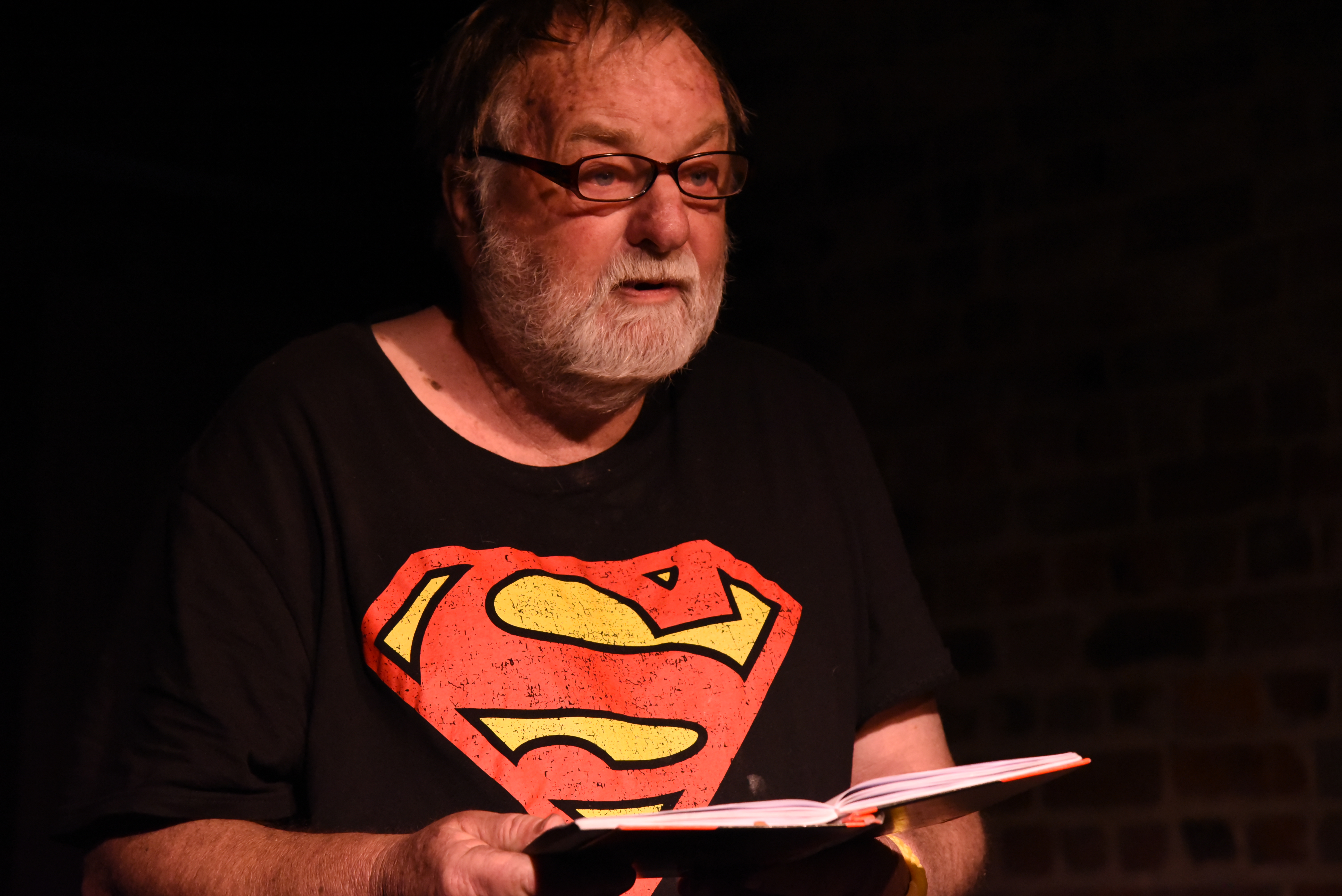 Barry Dickins - photo by Di Cousens