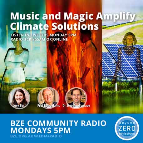  Music and Magic amplify climate solutions, Melbourne Playback Theatre event